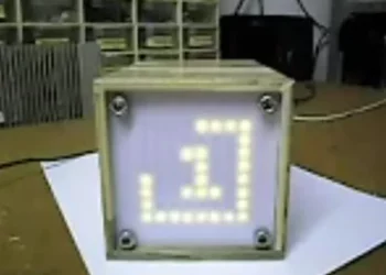 Erste Version eines Arduino LED Wecker