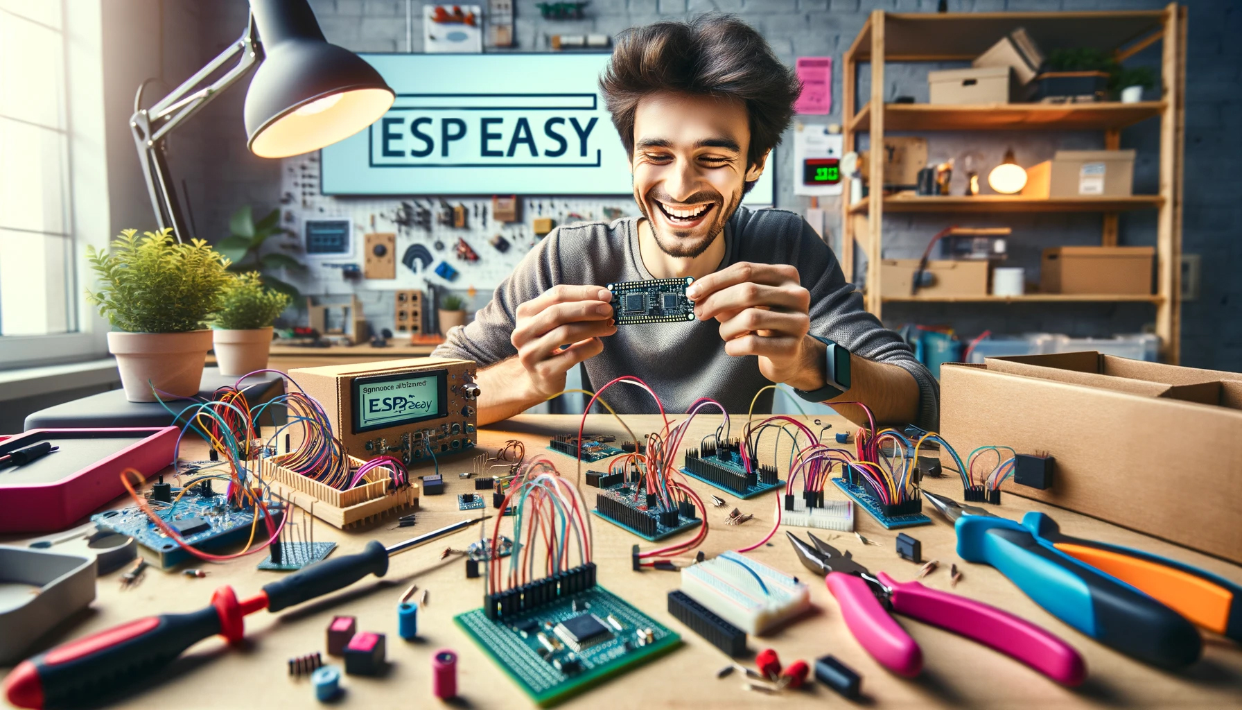 Esp Easy - Bastler konfiguriert ESP EASY auf sein Board